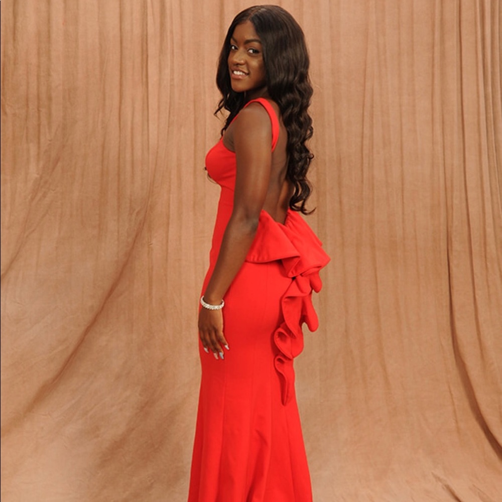 Red Evening Gown